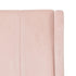Amelia 3FT Bed - Pink Velvet Fabric